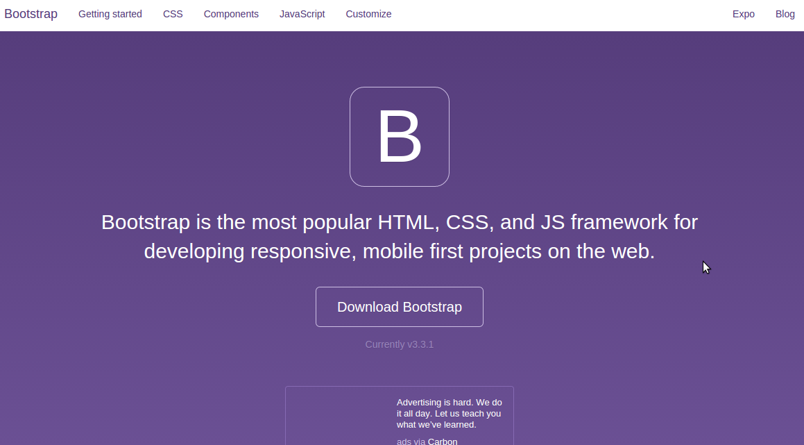 bootstrap